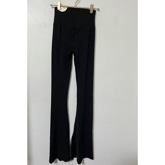 Aerie Offline Super Flare Hi Rise Split Cuff Leggings Size S TALL Retro 90s NWT - Picture 2 of 8